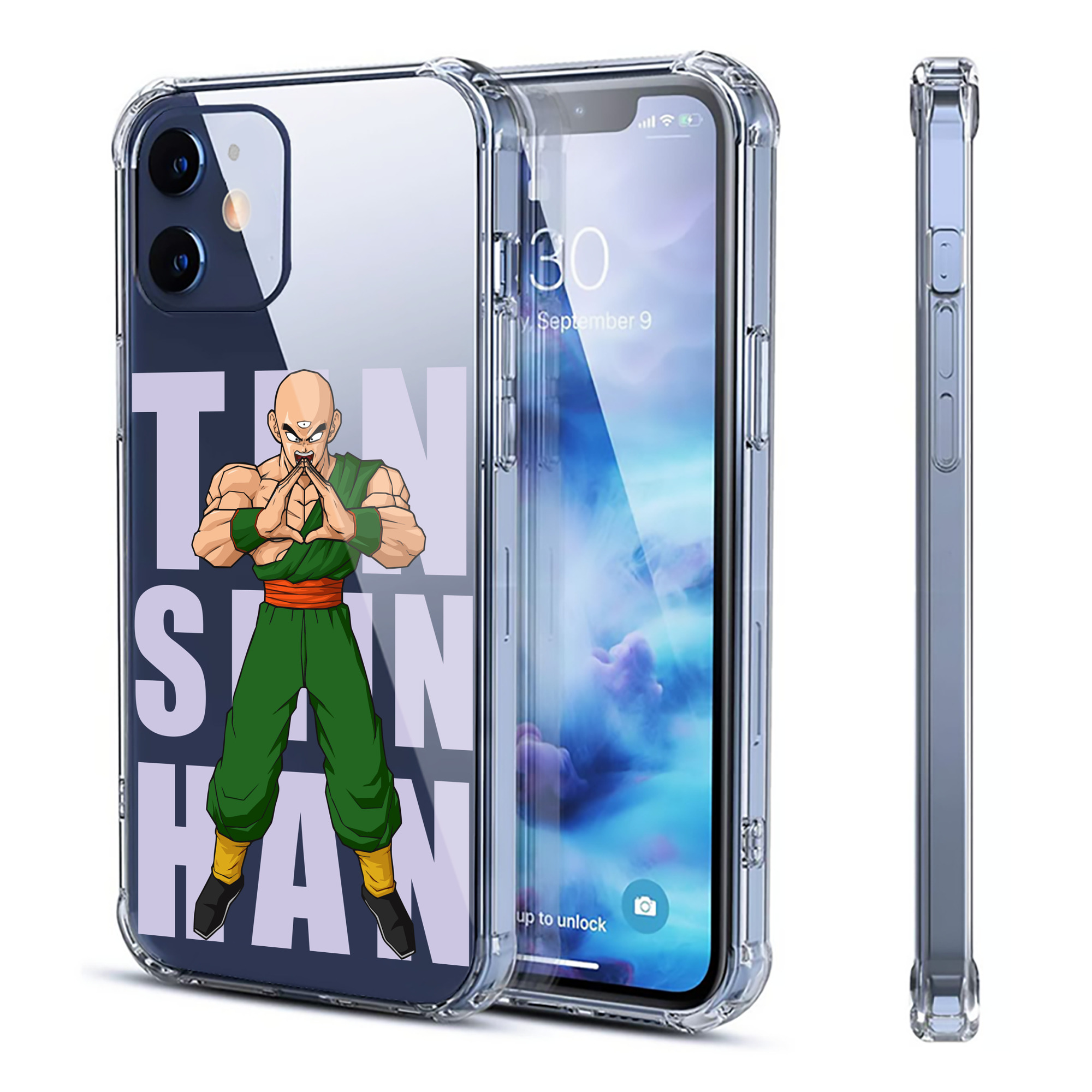 （画像用） ドラゴンボール DRAGON BALL 【iPhone 12シリーズ対応】透明スマホケース（クリアソフトケース）